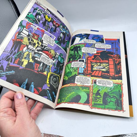 Vintage Transformers Generation 2 Comic Book Vol. 1 #1  1993 - Picture 6 of 6